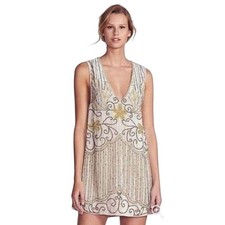 Spell and the Gypsy Collective Elsa Mini Abito Perline Velluto Medio Raro