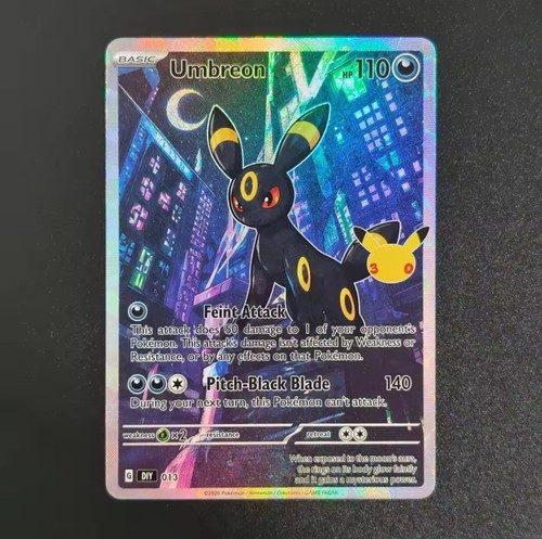 Umbreon pokemon card holo - umbreon,