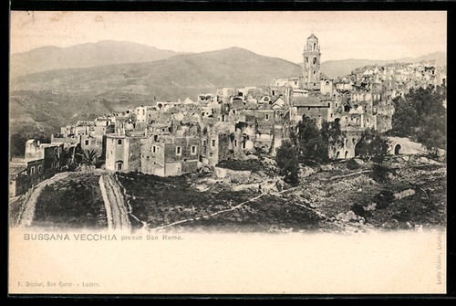 Cartolina bussana vecchia - cartolina,