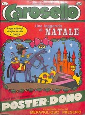 [176] CAROSELLO DI GIOCHI ed. P.E.A. 1973 Blisterato + poster n. 3 stato Edicola
