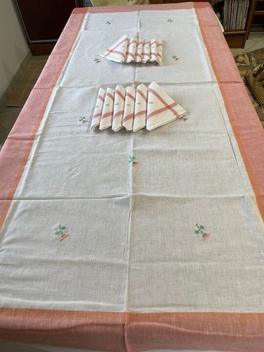 Tovaglia vintage ricamata - , a