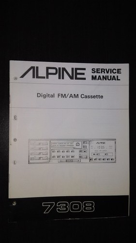 Alpine 7308 manuale - alpine, di