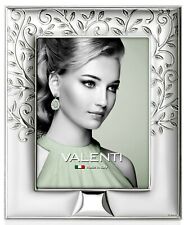 CORNICE PORTAFOTO IN ARGENTO  PORTA FOTO VALENTI ALBERO VITA BIANCO B 1381 18X24