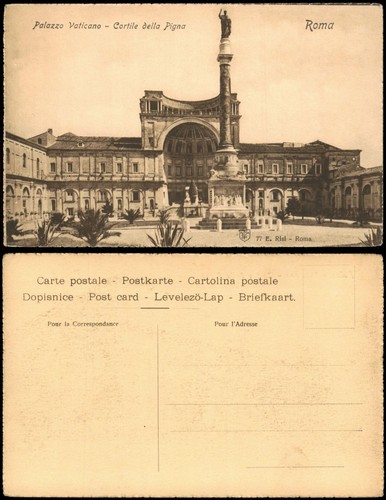 Cartolina città del vaticano - cartolina,