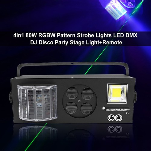 4in1 80w rgbw pattern luci - 80w,