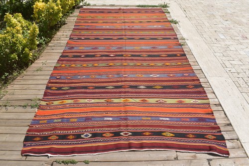 Tappeto kilim tribale turco - kilim,