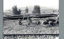 Enna Villarosa Quadriciclo  Stazione Treno  Fotografia x Cartolina cm 10 x 15