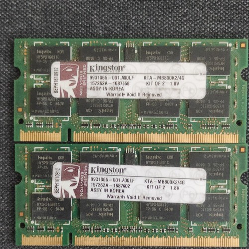 Kit ram dimm kingston - ram, so-dimm