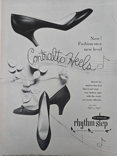 Scarpe donna 1954 passo ritmo
