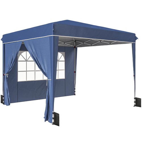 Gazebo pieghevole 3x3 con - pieghevole,
