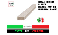 MORALE ASSI TRAVI LEGNO ABETE