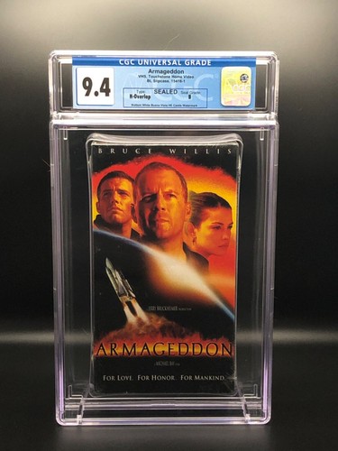 Armageddon 1998 vhs - armageddon,