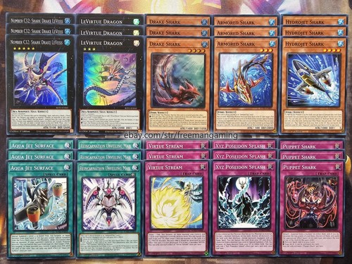 Yugioh mazzo drago squalo set - mazzo,