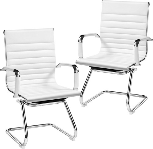 Set sedie ufficio bianche - ufficio,
