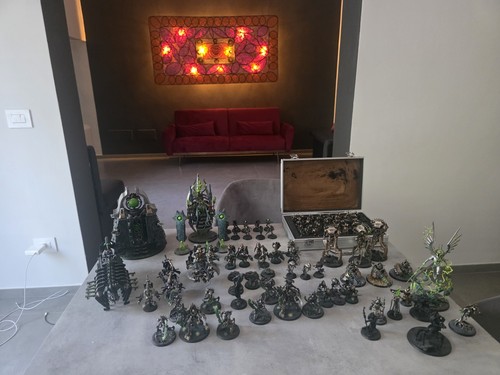 Warhammer 40k painted necron - 40k,