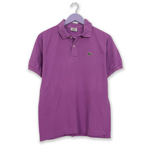 Polo Lacoste viola chiara a