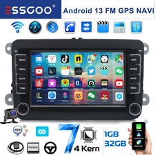 PER VW PASSAT B6 B7 CC 32 GB Android 15 autoradio con navigatore GPS WIFI BT FM RDS KAM