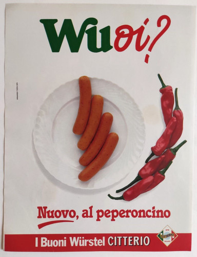 Pubblicita citterio wurstel - pubblicita',