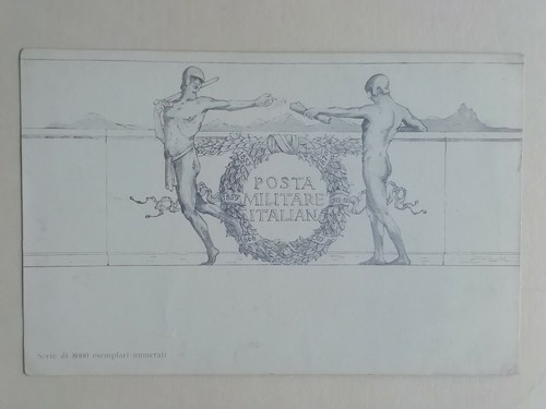 Cartolina posta militare - posta,
