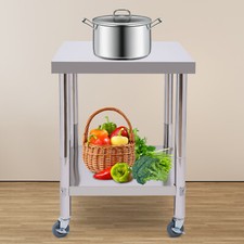 Tavolo in acciaio inox 60x60