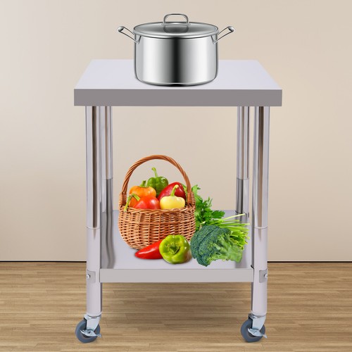 Tavolo acciaio inox x - acciaio, 60