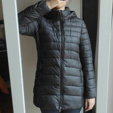 Piumino donna nero  Monte