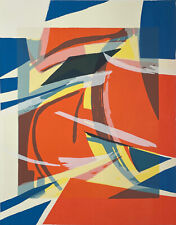 Armando PIZZINATO  "Continuità 2", 1983 Serigrafia originale firmata