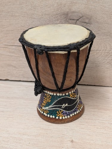 Mini tamburo djembe dipinto - djembe,