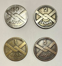 LOTTO 4 MONETE REPUBBLICA DEL