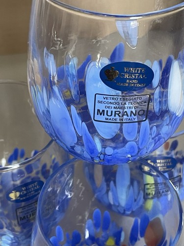 Bicchieri vino murano - da,