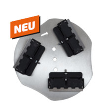 Rokamat Piatto in raschietto con sistema di lame intercambiabili