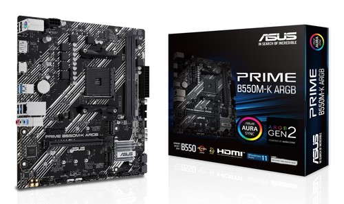 Asus prime b550m argb amd - asus,
