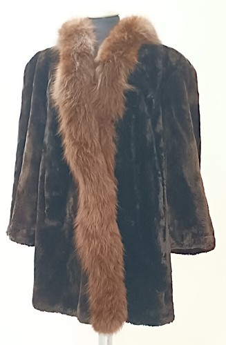 Cappotto donna visone e - in,