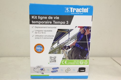 Tractel kit linea di vita - tractel,