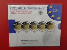 BRD, 5 x 2 Euro, 25 Jahre