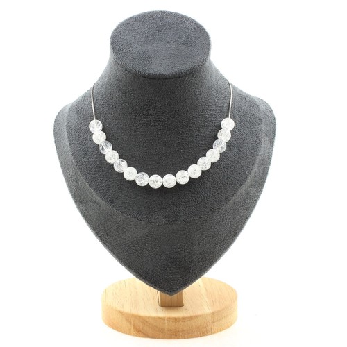 Collana perle quarzo - collana,