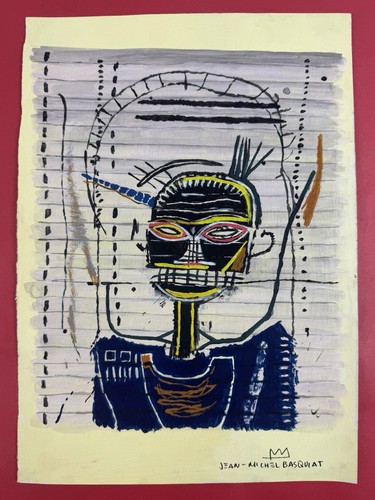 Jean michel basquiat quadro - basquiat, su