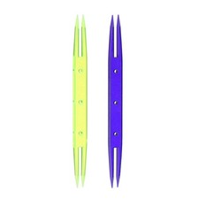 2pz Navette per Chiacchierino 87x7x3mm Navette Colorate,Verde Blu