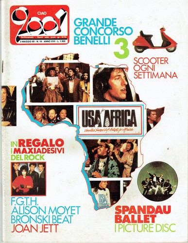 Ciao 2001 magazine 1985 - 1985, usa