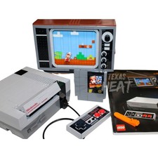 Autentico LEGO NES Super Mario Nintendo Entertainment System 71374 completo 