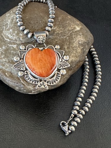 Collana joe arancione - collana,