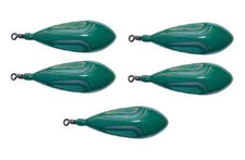 5 piombi trilobe plastificati