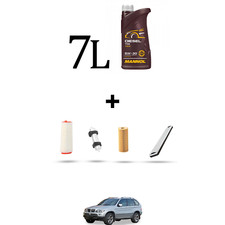 HOFFCAR Kit tagliando 4 FILTRI