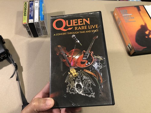1989 queen rare live vhs - queen,