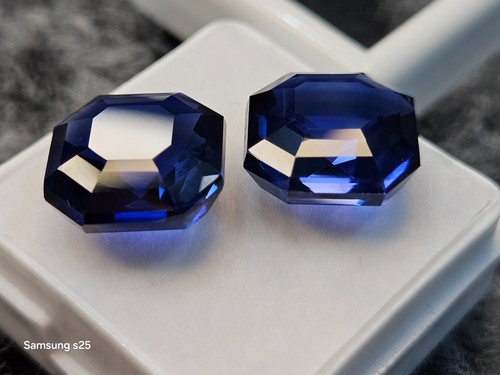 Tanzanite blu coppia gemme - blu, di