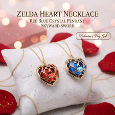 Collana cuore Zelda ciondolo