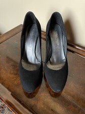 decollete donna camoscio nero “Andrea Morelli” 38