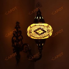 Applique da parete in mosaico