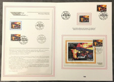 REPUBBLICA 1999 FOLDER VIGILI DEL FUOCO EDIZIONE SPECIALE STAMPA/AUTORITA^ RRRRR