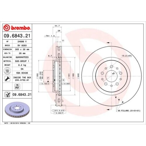 Dischi freno brembo - dischi,
